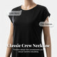 👗🌸 50 % RABATT NU! 🌸 Damernas Casual Kortärmad T-Shirt Klänning – Mjuk, Andningsbar med Fickor 🌿