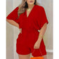 Somrig Casual Jumpsuit med Elastisk Midja