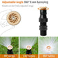 180° justerbar/360° spridning Automatisk bevattning Sprinklerhuvud