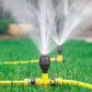 180° justerbar/360° spridning Automatisk bevattning Sprinklerhuvud