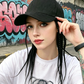 🧢 Köp 2, få 1 gratis🌬️ Baseballmössa med fäst flätor – 2-i-1-mössa & peruk, realistisk stil och justerbar passform ✨