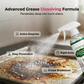 Snabbverkande kraftfull avfettningsspray för grillar