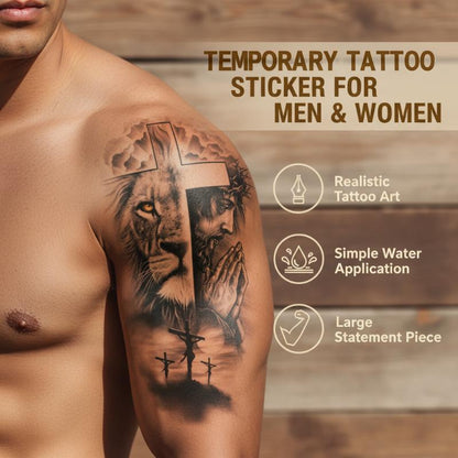 Köp 1 få 1 gratis - Temporära tatueringar för män och kvinnor