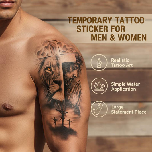 Köp 1 få 1 gratis - Temporära tatueringar för män och kvinnor