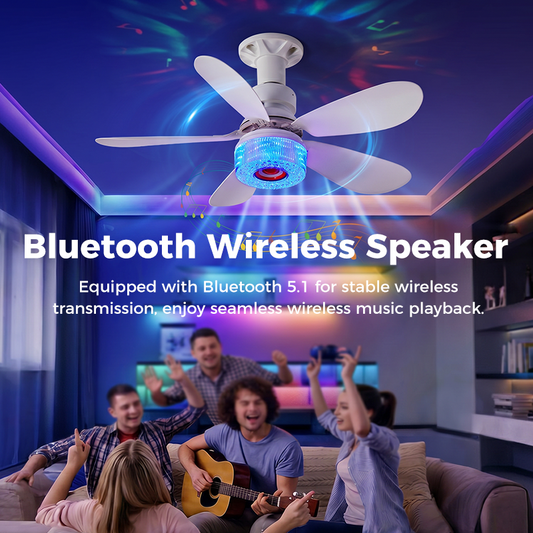 🔥🎁 NYHET – 50 % RABATT! ✨ 3-i-1 takfläkt med belysning & Bluetooth-högtalare 🔊💡 – smart komfort för ditt hem, enkel installation