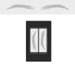 Vattentätt stämpelset för ögonbryn med microblading-effekt