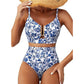Högmidjad Bikini med U-Bygel för Dam