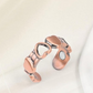 Unisex Adjustable Magnetic Open Finger Ring