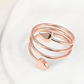 Unisex Adjustable Magnetic Open Finger Ring