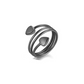 Unisex Adjustable Magnetic Open Finger Ring
