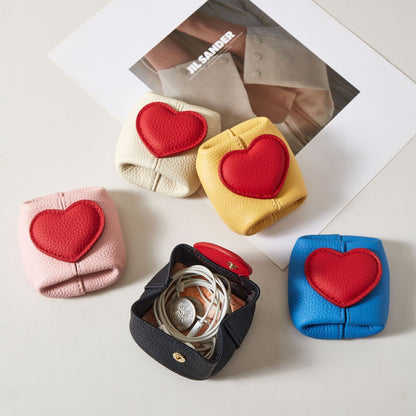 ❤️Valentine's Day Pre-Sale Save 60% Off👛Top-Grain Leather Mini Wallet with a Hint of Heart💝