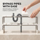 ⏳Limited-time 50% off⏰Expandable Under Sink Shelf🍽️🥣
