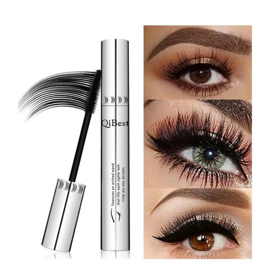 4D förlängande och vattenfast mascara med silkeslen finish