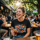 Unisex T-shirt för fotbollsfans med grafiskt tryck