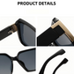 ✨🕶️【Specialpris】🎉Retro fyrkantiga solglasögon UV400 | Unisex | Lätt😎