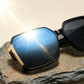 ✨🕶️【Specialpris】🎉Retro fyrkantiga solglasögon UV400 | Unisex | Lätt😎