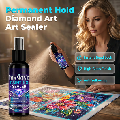 Köp 3 få 3 gratis💎✨ Diamantkonstförseglare – låser pärlor, glansig finish, torkar snabbt och håller länge.