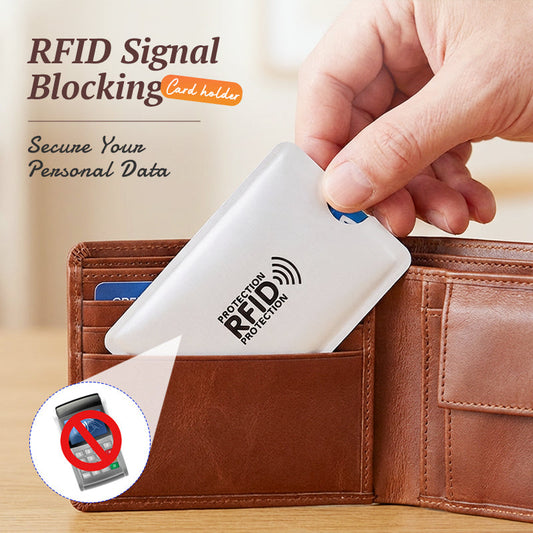 🛡️ 50% RABATT NU! 🔒 RFID-Kreditkortsskydd – Ultratunn Aluminiumfolie som Förhindrar Skanning & Avmagnetisering 🧾