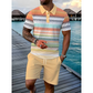 👕 50% RABATT! ☀️ 2-delat skjort- & shortset för herrar – Bekvämt, andningsbart & mångsidigt – Perfekt för sommar, fritid eller resor – ledig och sval stil 🩳✨