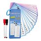 15PCS Double Sided Math Flash Cards