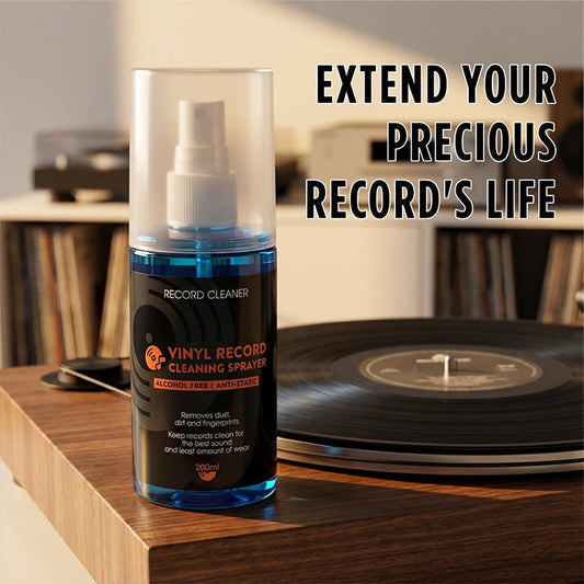 🔥🎁Nyhet 48 % RABATT🔥Antistatisk Rengöringsspray för Vinylskivor