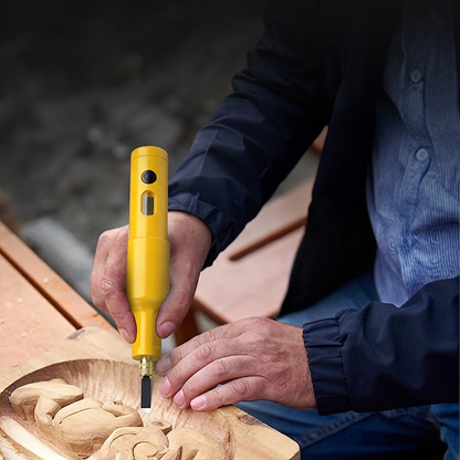🔧 Elektrischer Schnitzstift All-in-One Set – Leistungsstark & präzise für Holz, Linol & alle Bastelprojekte