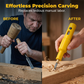 🔧 Elektrischer Schnitzstift All-in-One Set – Leistungsstark & präzise für Holz, Linol & alle Bastelprojekte