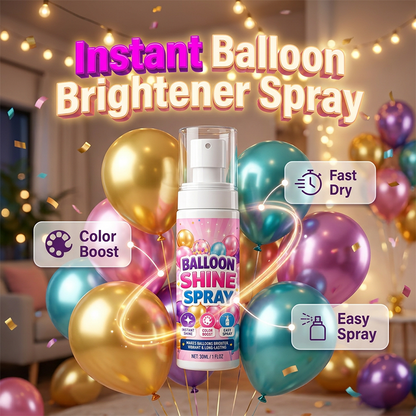 🎈 50% rabatt — Ballongglansspray — Få din festdekoration att se fantastisk ut ✨