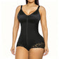 Dam Magkontrollerande Shapewear-Body med Dragkedja