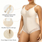 Dam Magkontrollerande Shapewear-Body med Dragkedja