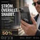 🔋 3-i-1 magnetisk powerbank – Inbyggd kabel  ⏳