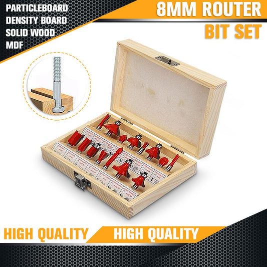 🛠️🛠️8 mm överfräsningssats（🔥🔥Exklusiva erbjudanden och rabatter på hela webben）