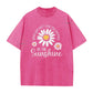 👕☀️ Mjuk tusensköna T-shirt i vintage-tvättad kvalitet