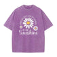 👕☀️ Mjuk tusensköna T-shirt i vintage-tvättad kvalitet