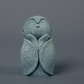 Mini fridfull Zen-munkfigurin