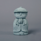 Mini fridfull Zen-munkfigurin