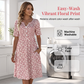 👗 50% RABATT NU! Women's Casual V‑Ring Printklänning med Fickor – blommigt mönster, mjukt tyg & praktiska sidofickor – perfekt för vardag och sommar 🌸☀️