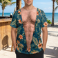 Rolig 3D-printad t-shirt med hårigt bröst för män