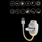 USB-stjärnprojektor nattlampa