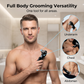 Men's Electric Back Shaver with 180° Foldable Handle