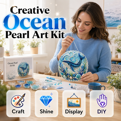 DIY Ocean Pärlmålning Hängande Skylt