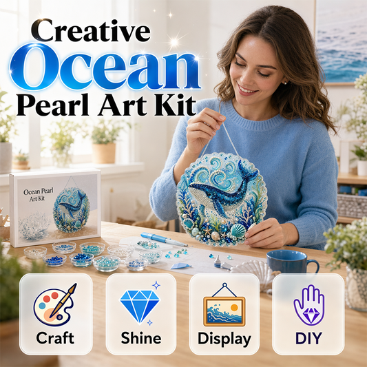 DIY Ocean Pärlmålning Hängande Skylt