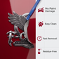 Midnight Edition Raven Metal Emblem for Cars and Trucks