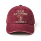 Unisex Vintage Washed Adjustable Baseball Cap