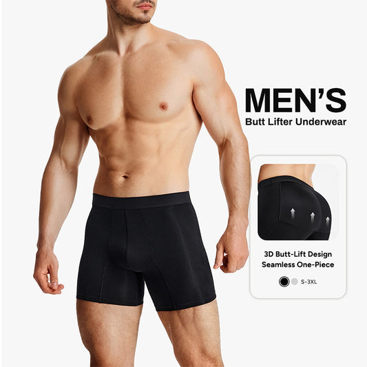 Herr boxershorts med vadderat rumplyft