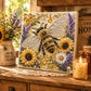 🏆 50% RABATT – NYHET! Highland Ko Pärlkonst DIY‑kit – skapa fantastisk 3D‑konst med glittrande pärlor – avkopplande, kreativt & perfekt som present 🦉💛