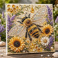 🏆 50% RABATT – NYHET! Highland Ko Pärlkonst DIY‑kit – skapa fantastisk 3D‑konst med glittrande pärlor – avkopplande, kreativt & perfekt som present 🦉💛