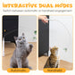 Rolig interaktiv kattspöleksak med sugkopp