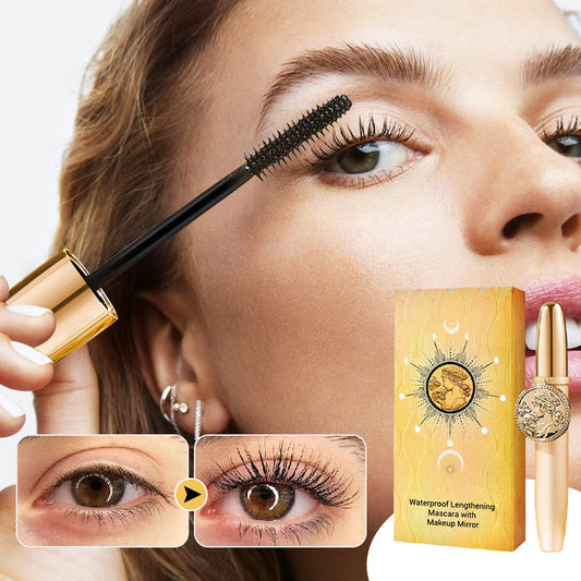 Vattenfast förlängande mascara med sminkspegel