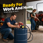 ⛽ 50 % RABATT NU! 🔧 Bärbar dieselpump – hög flödeskapacitet, hållbar & enkel – perfekt för gårdar, båtar & verkstäder 🚜